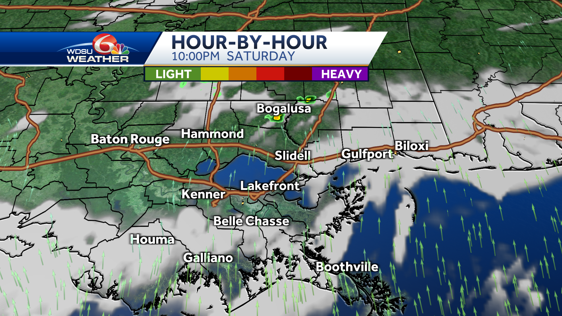 New Orleans Sunday Forecast Storms Severe Weather