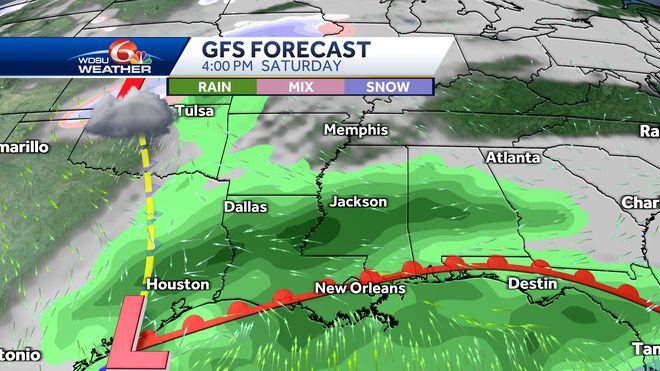 New Orleans record warm severe storms