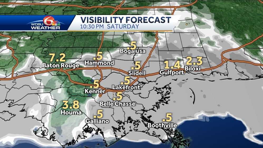 Fog Tonight & Storms on Sunday