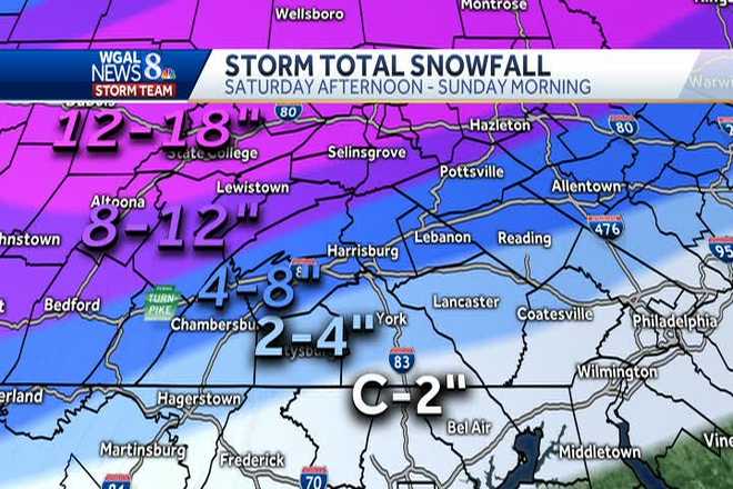 Central Pa. weather forecast: Snow starts tonight, could impact Friday ...