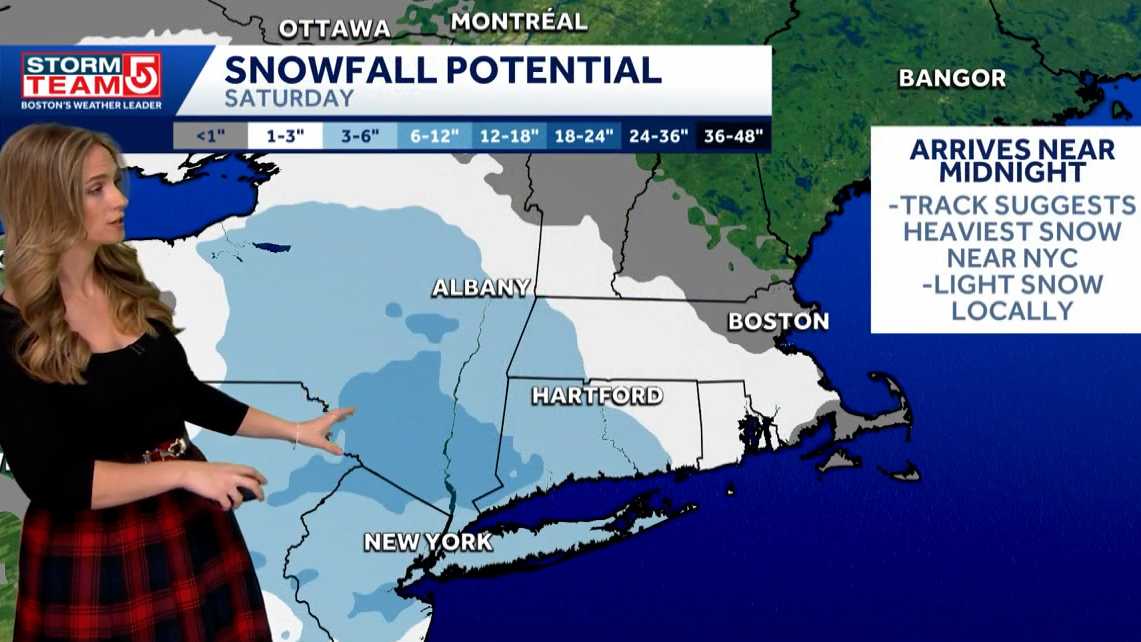 Weekend storms may impact post-holiday travel in Massachusetts