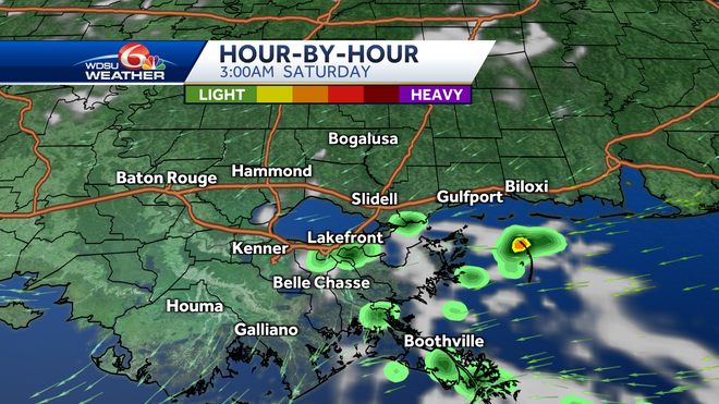 New Orleans Memorial Day Weekend forecast