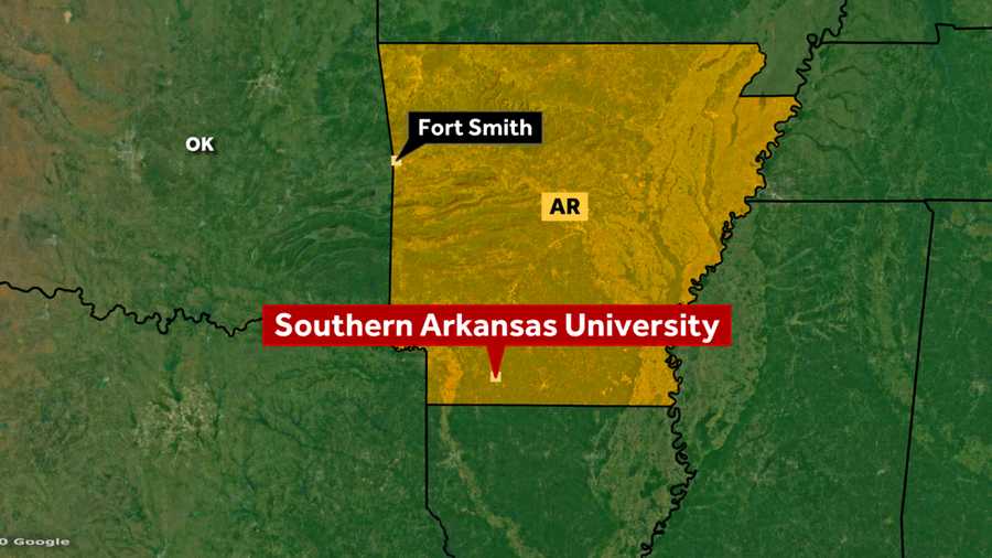 Map Of Southern Arkansas Student Killed In Shooting At Southern Arkansas University