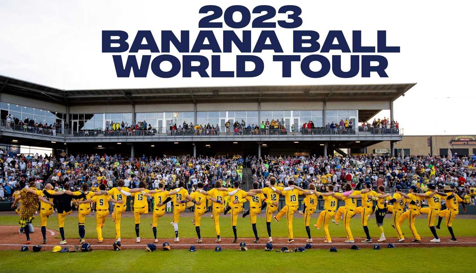 The Savannah Bananas are returning to Kansas City in 2023