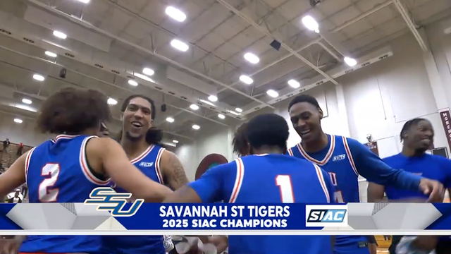 SIAC CHAMPS! Savannah State Men's Basketball takes down Tuskegee in thriller, 67-66