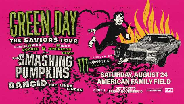 The Saviors Tour: Green Day and Smashing Pumpkins coming to Milwaukee - Vimarsana News