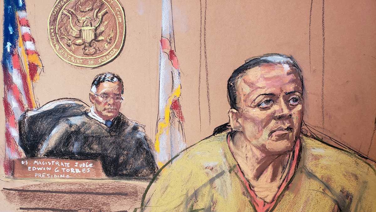 Man accused of sending pipe bombs makes first court appearance