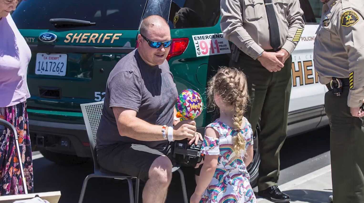 Second Santa Cruz deputy is back home after being injured in Ben