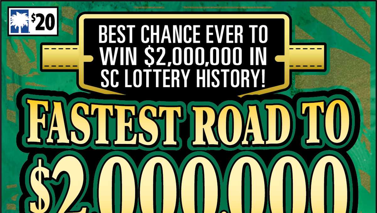 Chester man wins $2 million with lottery ticket, largest prize offered on  S.C. scratch-off