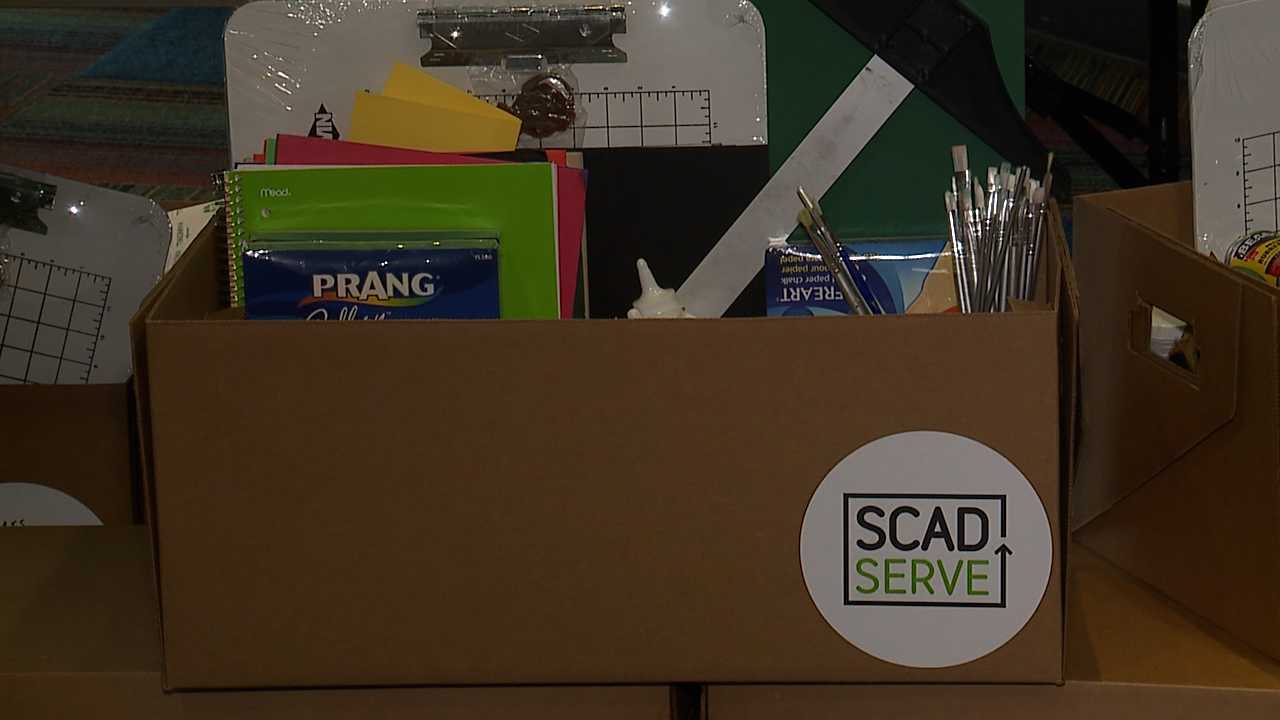 SCAD donates art supplies to Savannah-Chatham County Public School System - Vimarsana News