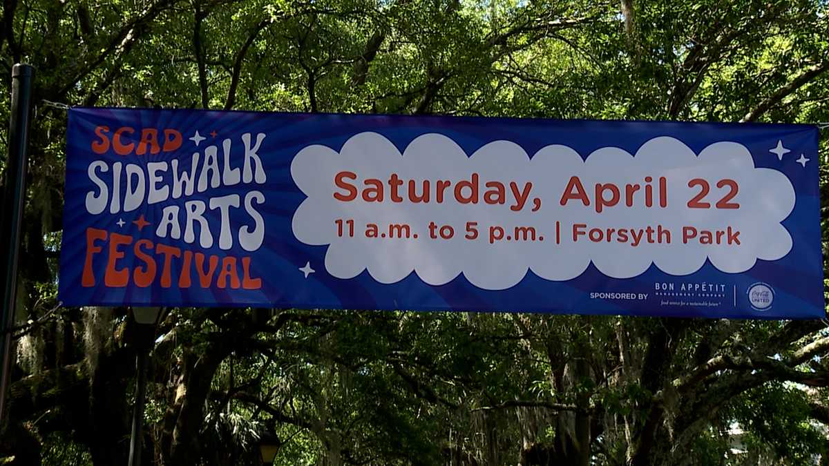 SCAD Sidewalk Arts Festival set for Saturday