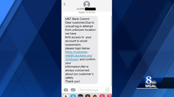 Scam text claims to be from M&T Bank - Vimarsana News