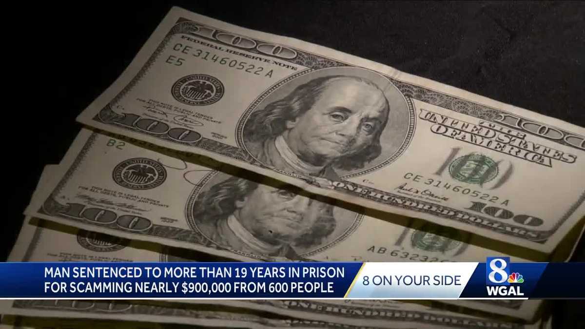 Man sentenced for stealing nearly $900,000 using IRS scam