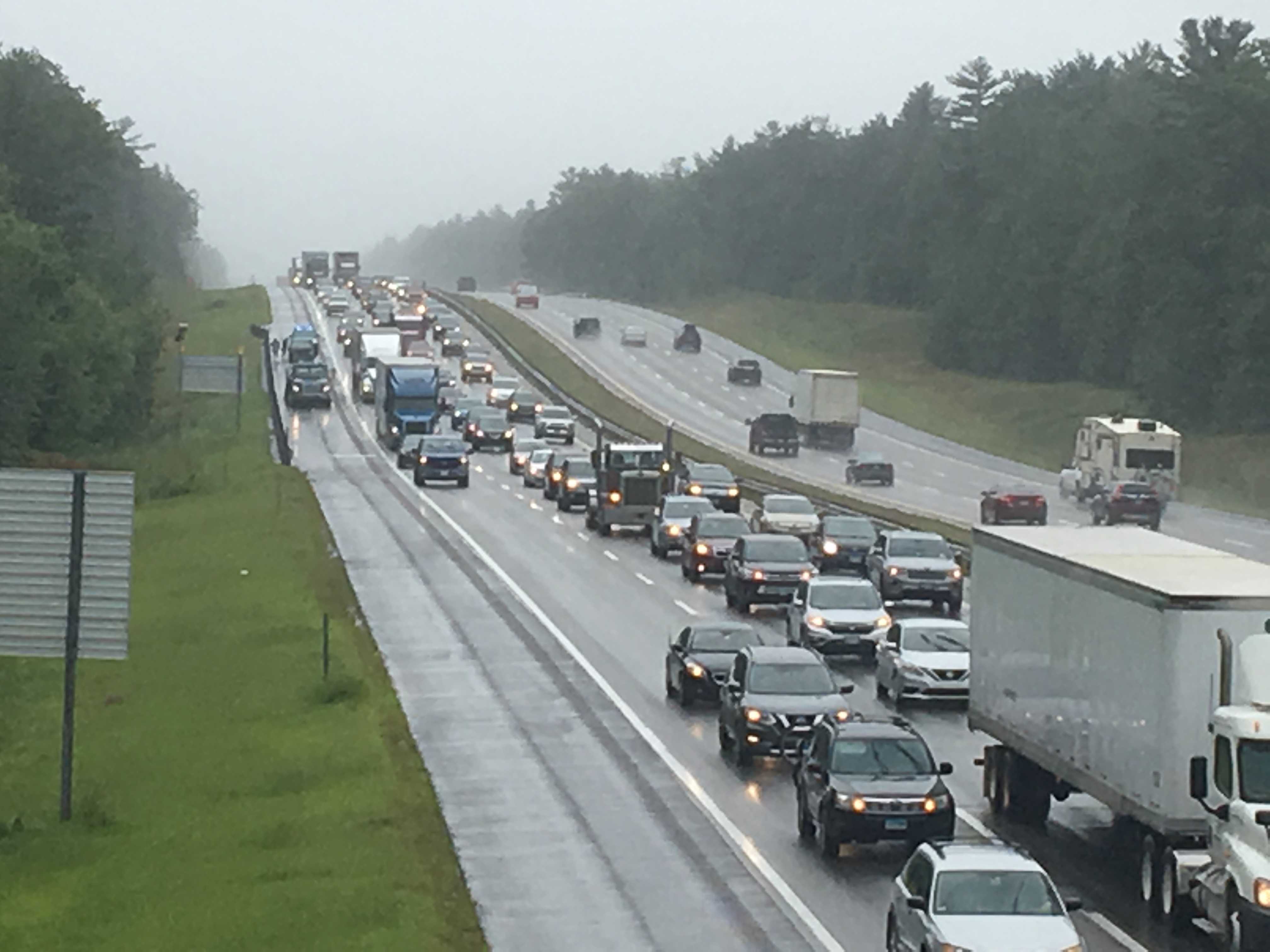 Several Crashes Slow Traffic On Maine Turnpike In Scarborough