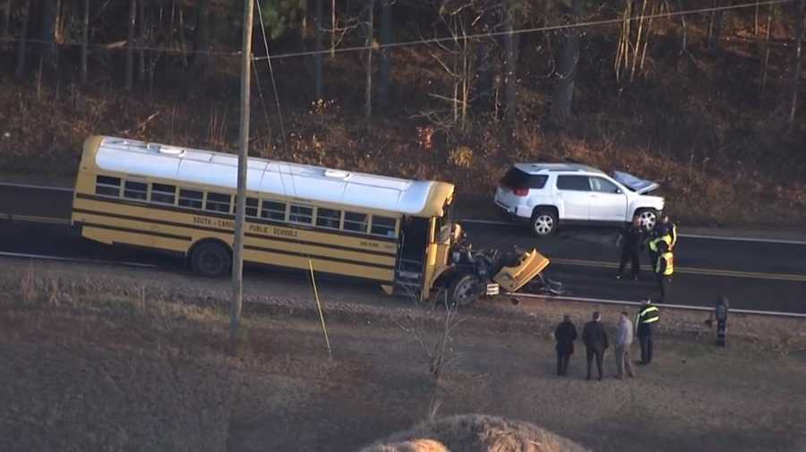 Inman school bus accident, Spartanburg County