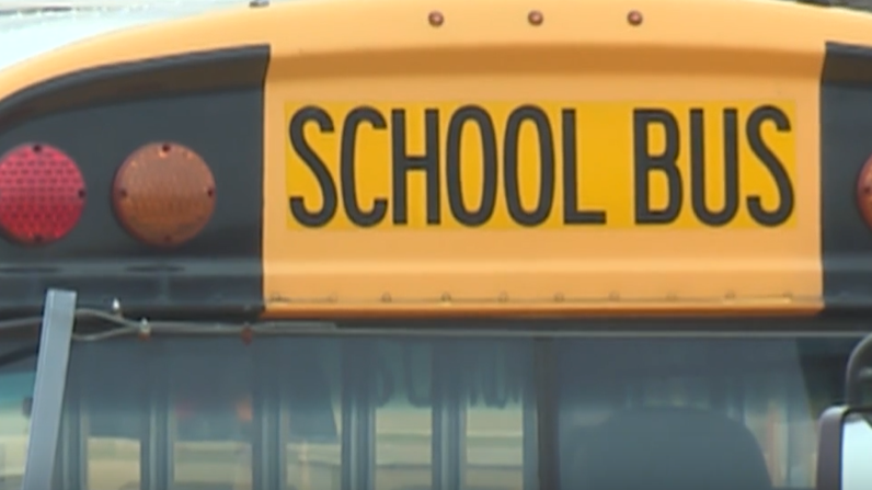 Dispatch: No students aboard bus after crash with car; no injuries reported
