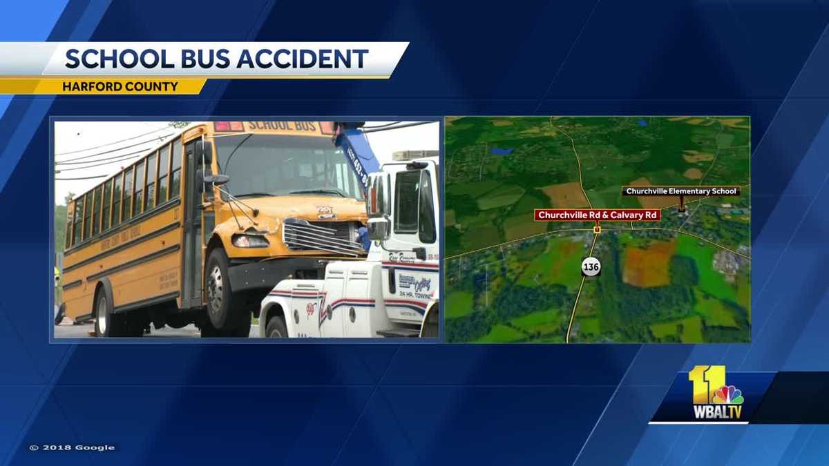 School bus driver charged after students injured in Churchville crash