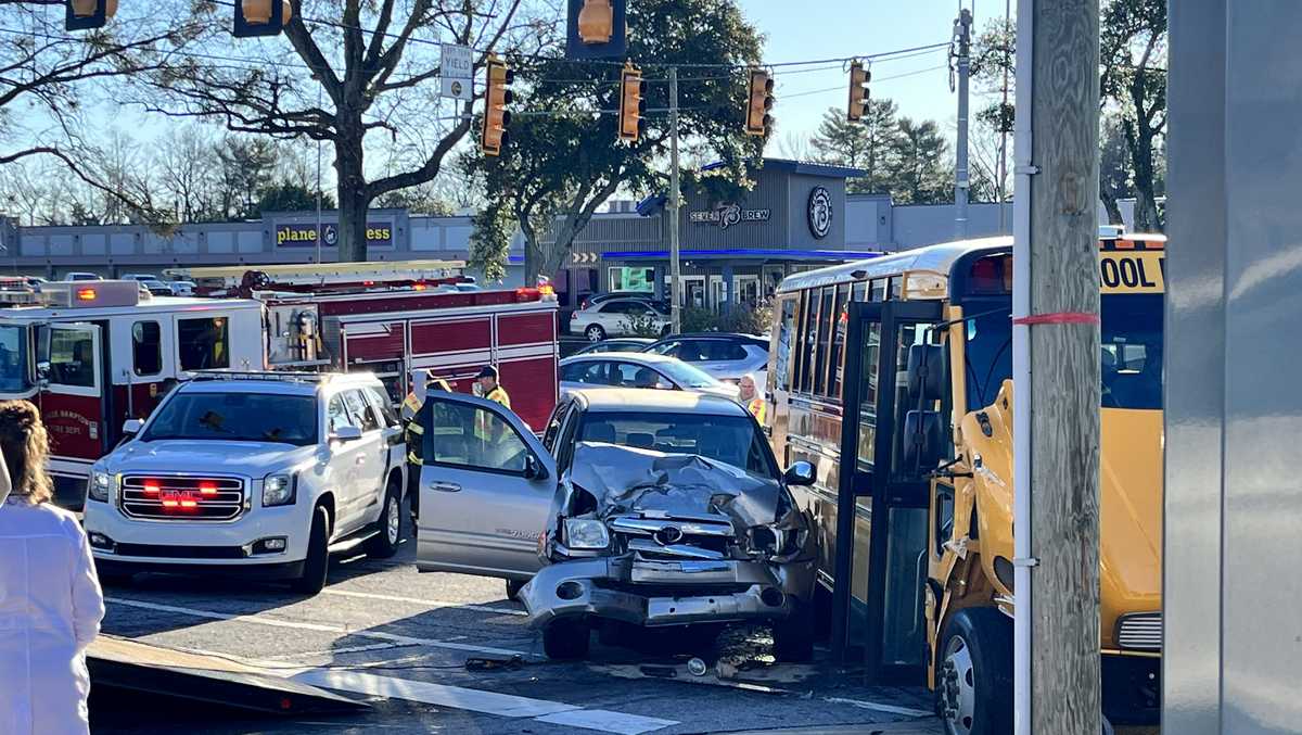 Greenville County School Bus Involved In Crash District Says