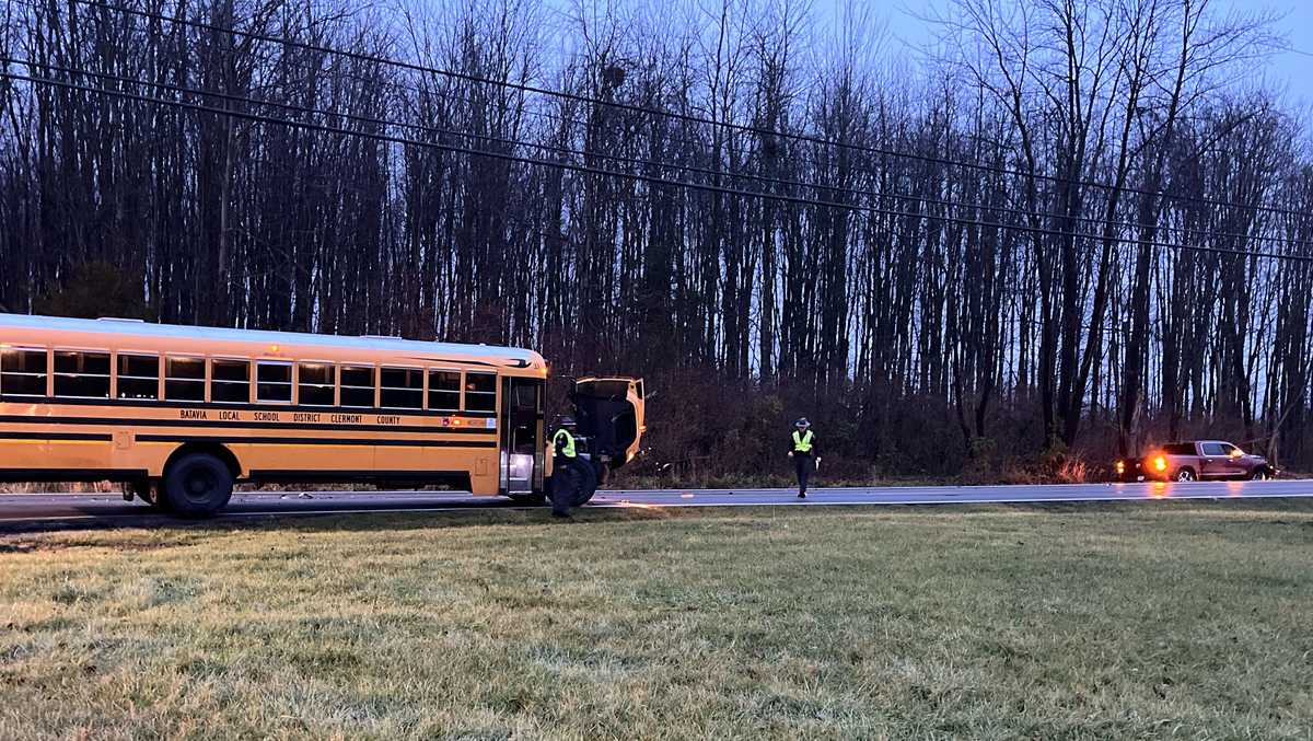 Dispatch: Crash involving school bus briefly shuts down road in ...