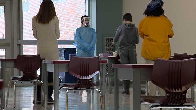 Pool testing to let Maine schools drop distancing requirements - Vimarsana News
