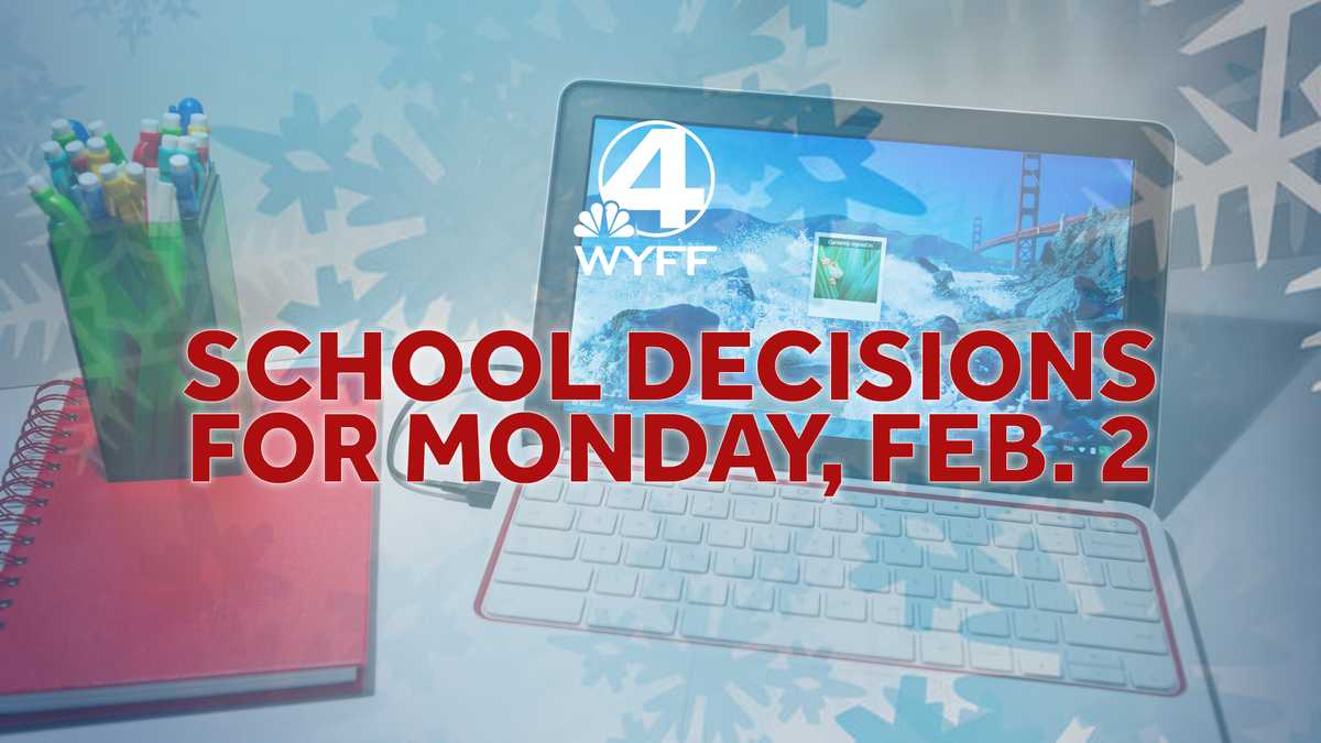 South Carolina school districts, universities announce schedules for Monday after snowstorm