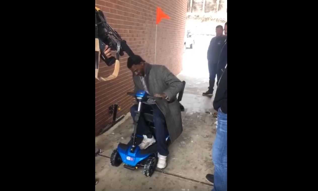 Man On Scooter Struck By Vehicle Gifted New Scooter After Story Sparks ...