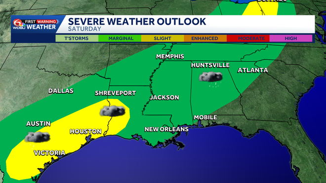 Spotty rain today and Friday, higher rain chance by late Saturday into ...