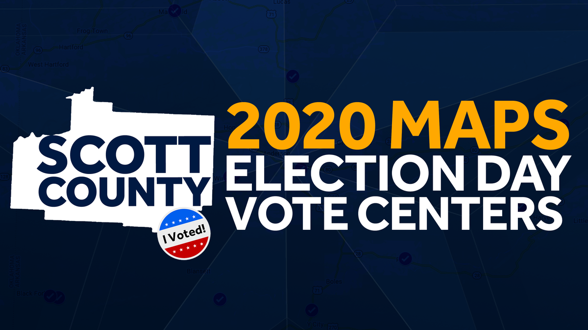 MAPS Where to vote in Scott County on Election Day 2020