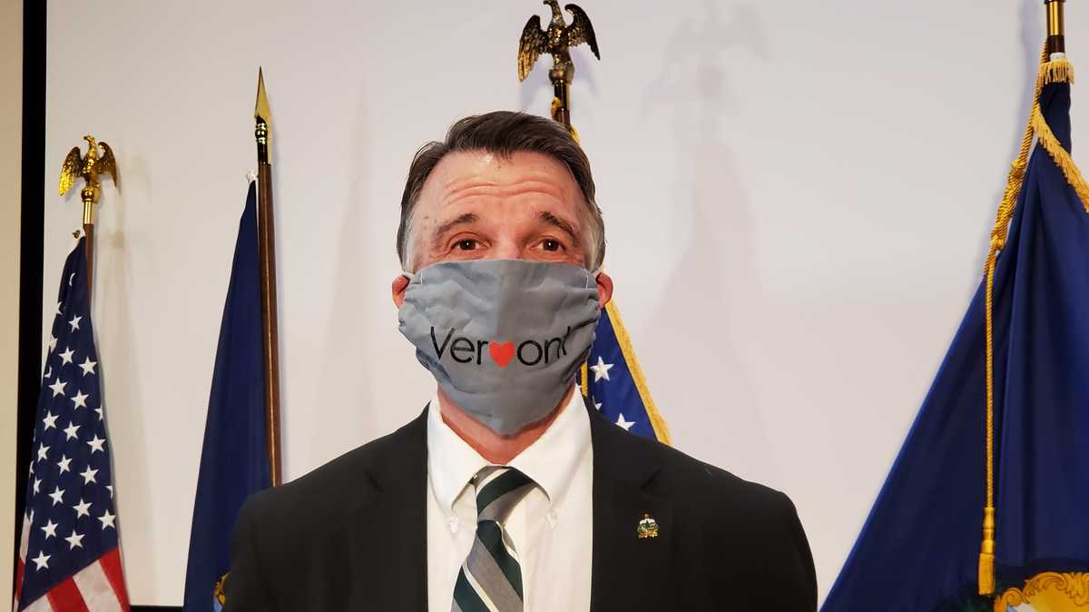 Coronavirus Vermont Gov. Phil Scott signs statewide mask mandate