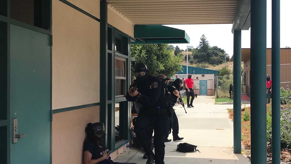 First responders, community members participate in active shooter drills