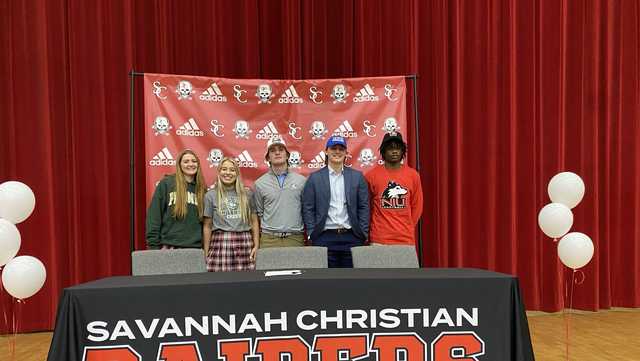 Savannah Christian celebrates National Signing Day - Vimarsana News