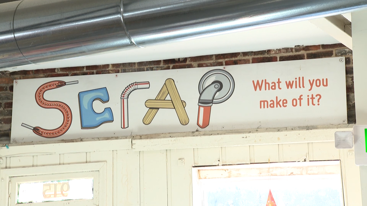 Scrap B-More helps supply teachers with arts and crafts supplies