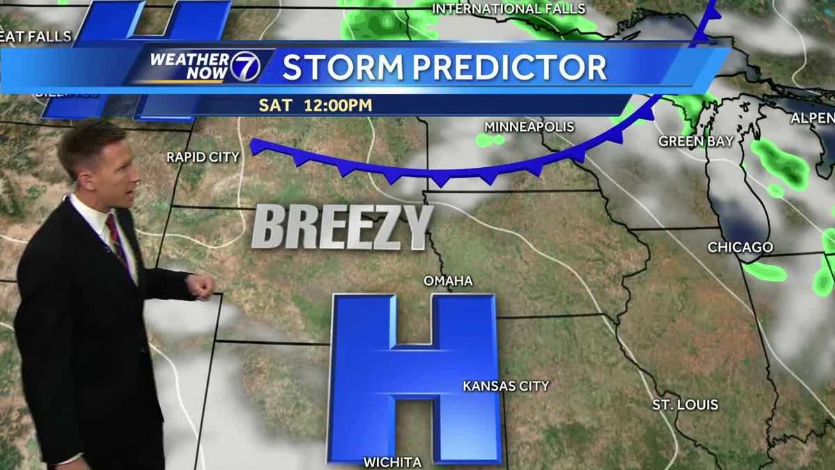 Cooler than average weather continues this weekend