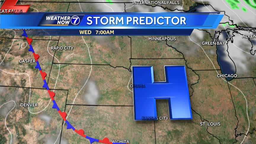 Beautiful Tuesday, high pressure in control this week