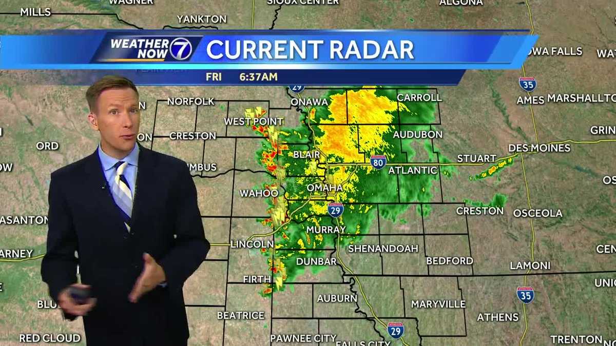 Rain & storms likely Friday morning, drying out for the afternoon