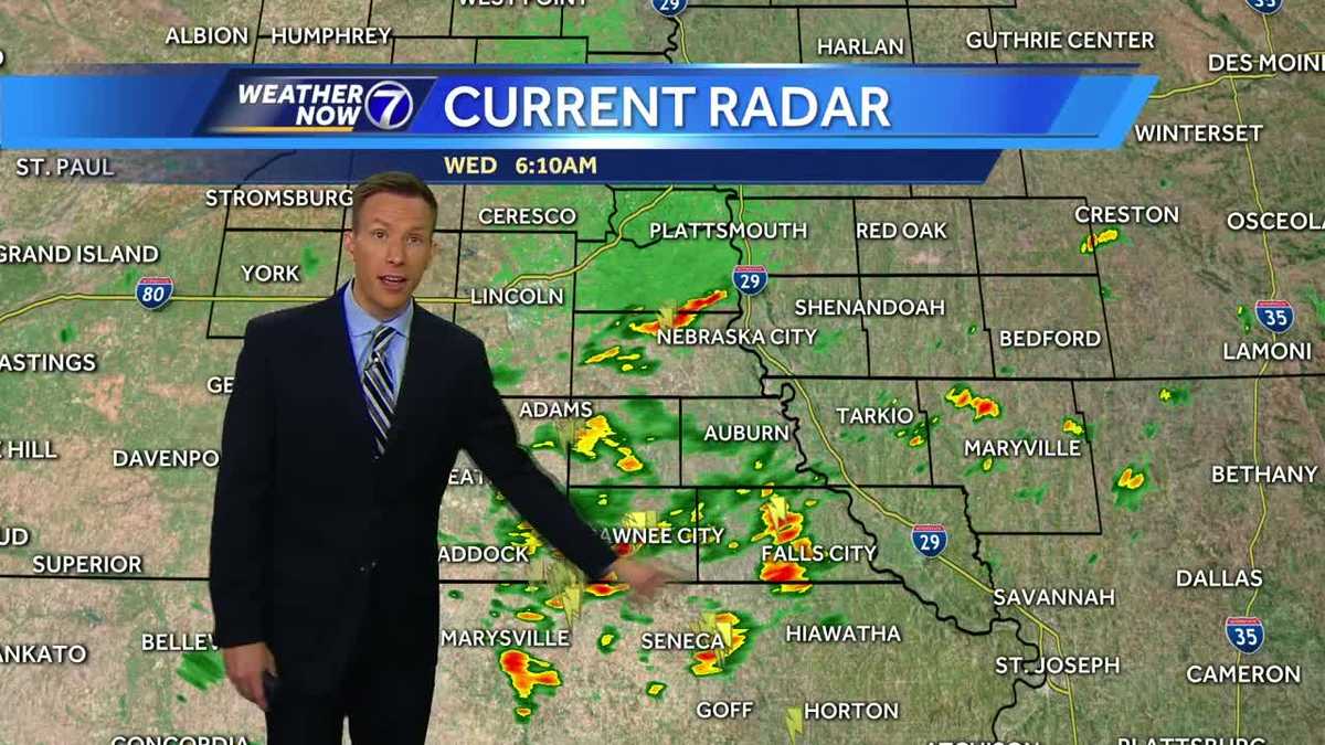 Rain south of Omaha Wednesday, soaking rain through the end of the work ...