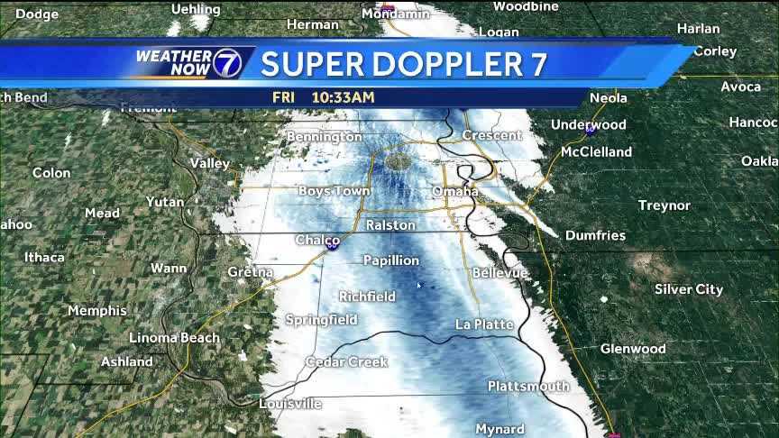 A Burst Of Light Midday Snow Friday, Warmer Saturday, Snow Sunday