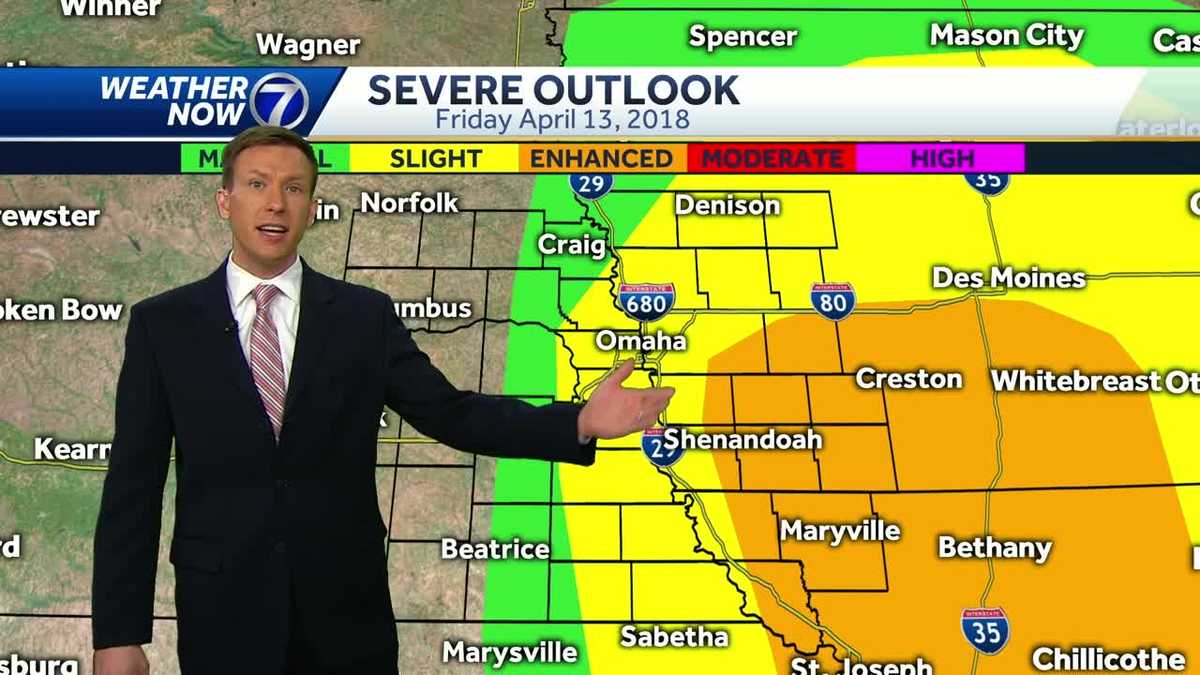 Severe weather possible Friday, blizzard likely in Nebraska this weekend