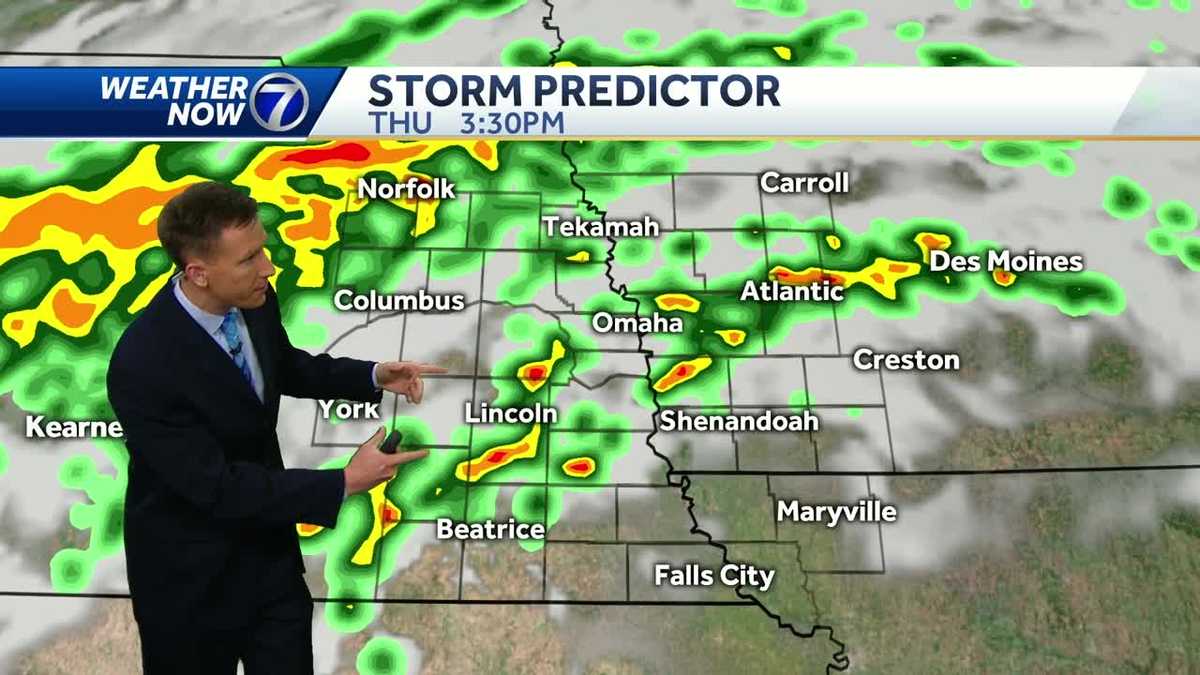 One final round of severe storms Thursday afternoon and evening