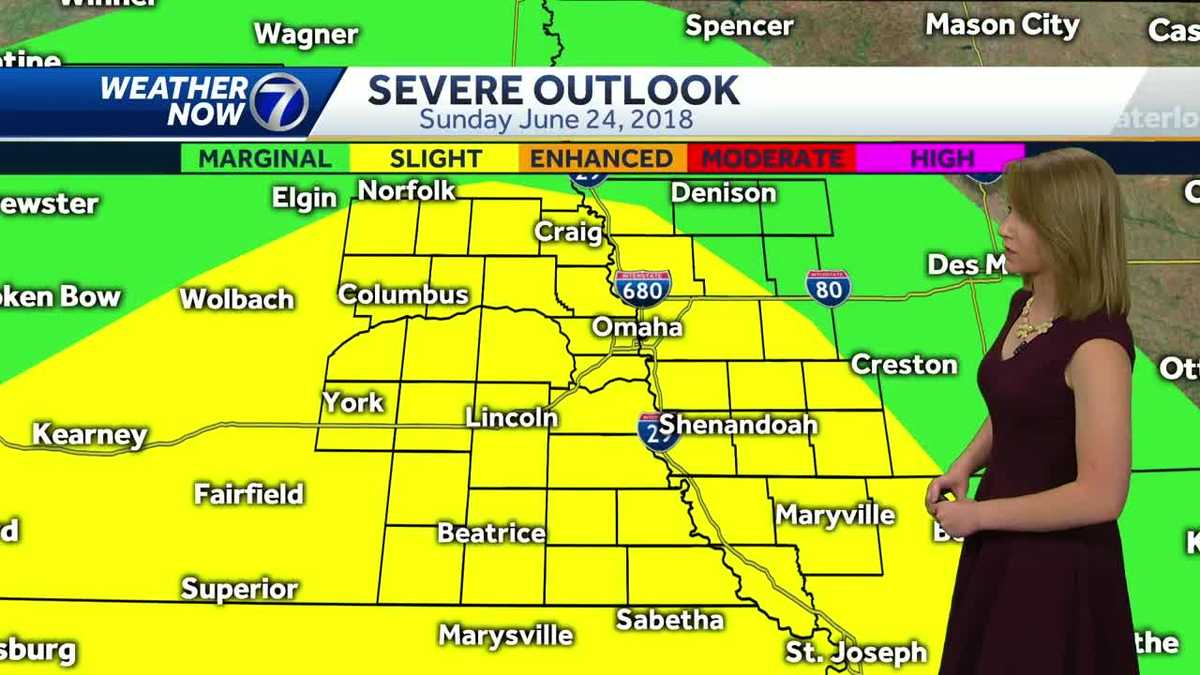 It's a dry start to Sunday, but storm chances increase this afternoon