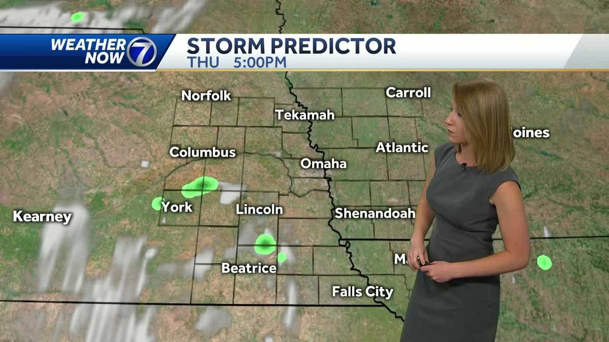 Another hot day Thursday before storm chances return