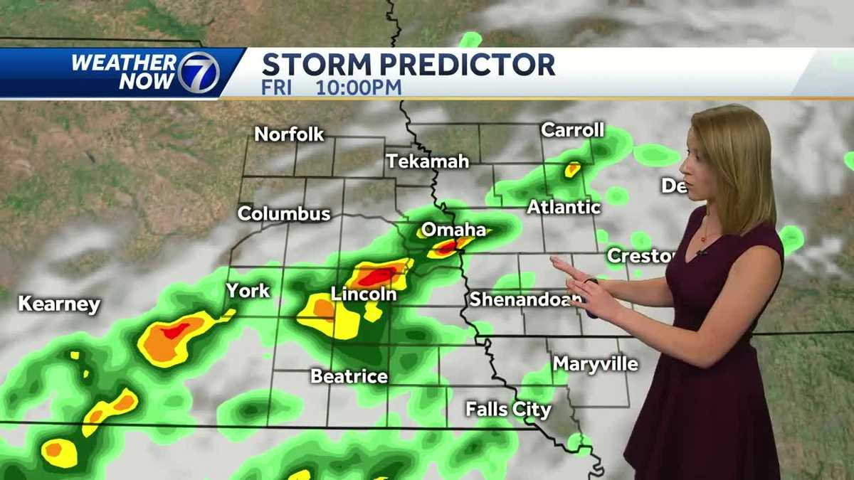 Thunderstorm chances return for Friday