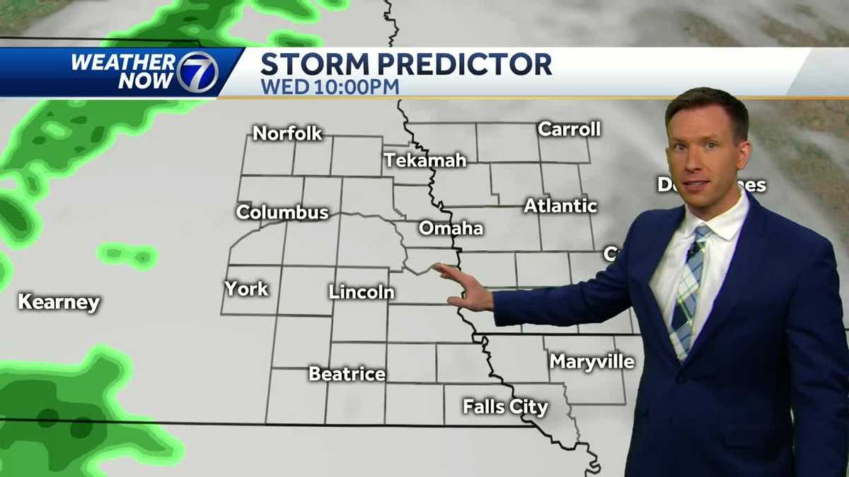 Clouds with more seasonable temperatures Wednesday, rain tomorrow