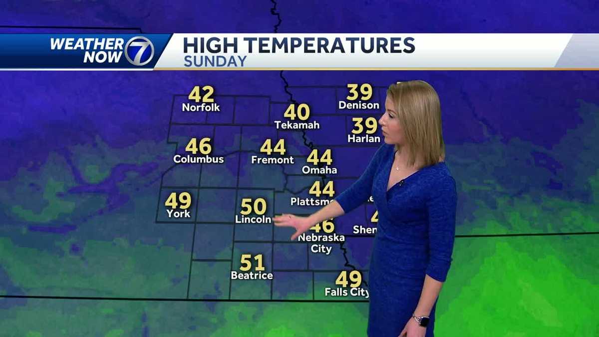 Above average temperatures to start the week