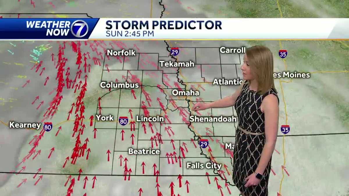 Cloudy and breezy Sunday, sunshine returns tomorrow