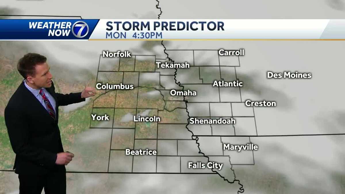 Cloudy and cool to start the week, snow possible late this week