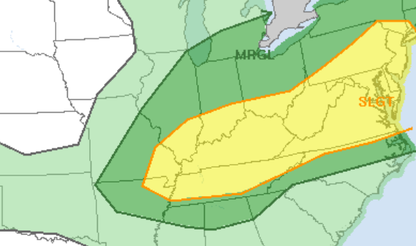 Severe Storms Possible Thursday