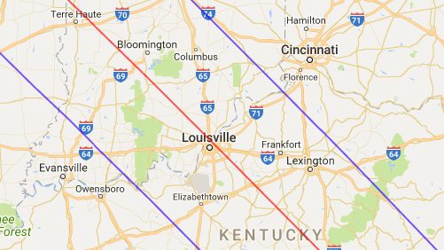 The next total eclipse of the sun in Louisville