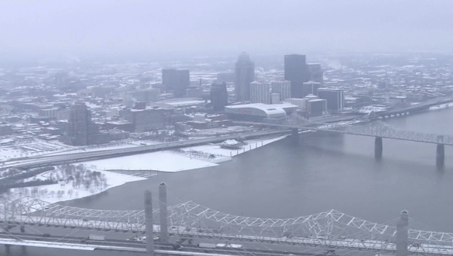 Louisville weather numbers for January