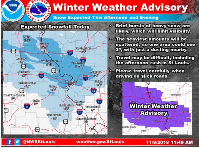 Belski&#39;s Blog - Winter Weather advisory west of Louisville